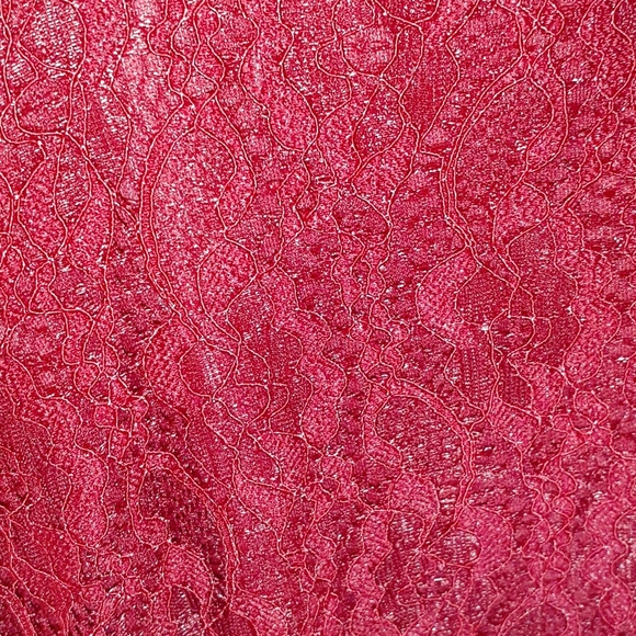 🆕 SALE Michel Laperle Maroon Plus Dress - Picture 7 of 15